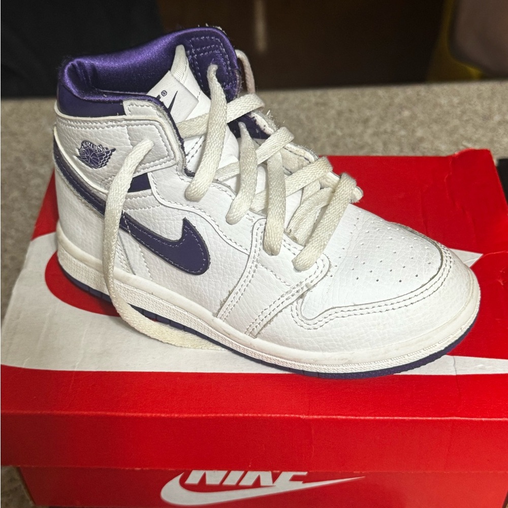 Jordan Toddler Air Jordan 1 Mid Basketball Shoes